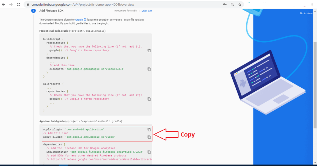 Getting started with Firebase on Android (2020)