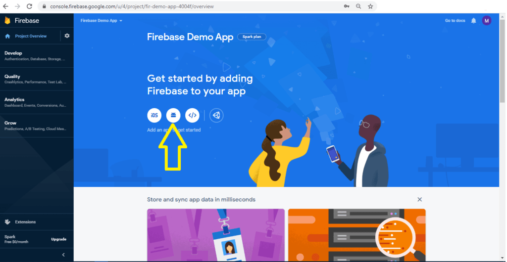 Getting started with Firebase on Android