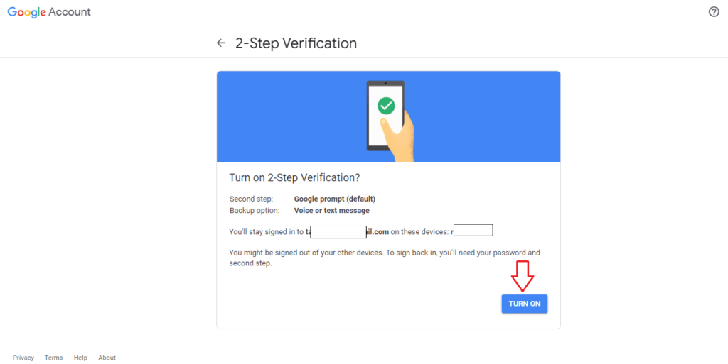 How to Setup Gmail 2 Step Verification (Step - 5)