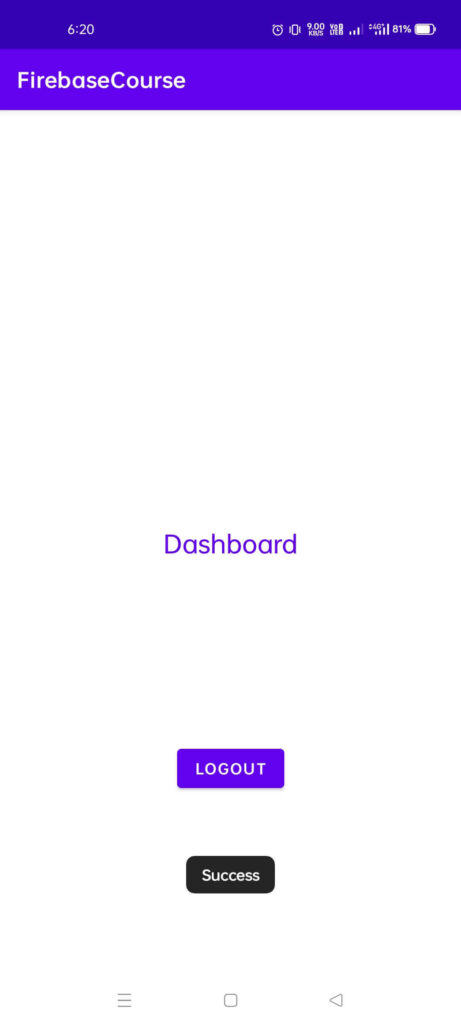 firebase auth dashboard